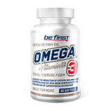 Омега-3 с витамином Е, Omega-3 + Vitamin Е, Be First, 90 желатиновых капсул 1