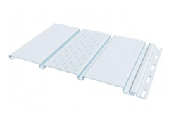 Софит тройной без перфорации FineBer Белый 0,3х3м