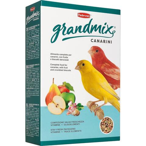 Padovan Корм GRANDMIX Canarini комплексный/основной для канареек 400г