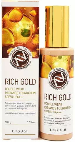 Enough Rich Gold Double Wear Radiance Foundation Основа тональная с золотом