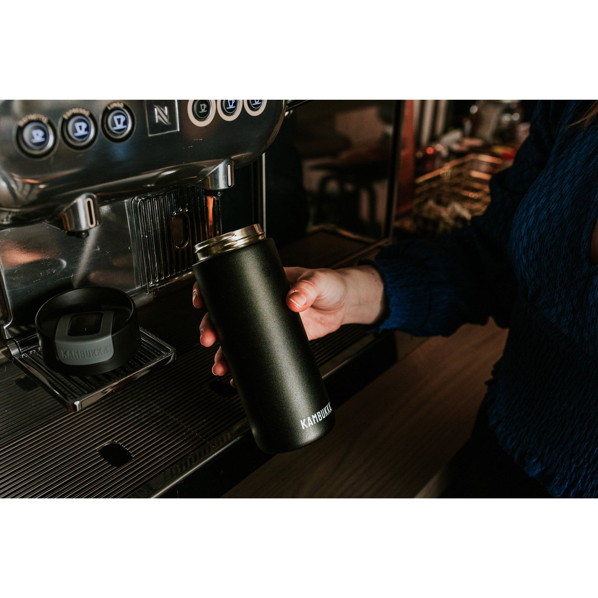 Термокружка Kambukka Olympus (500 мл), Черный матовый, арт. 11-02016 - фото 7