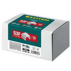 KRAFTOOL тип 20GA (53F/D/056) 19 мм, 5000 шт, скобы для степлера (31787-19)