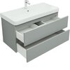 Aquanet 337957 Тумба Вега 2.0 100 2 ящ. цв.мисти грин (337957)
