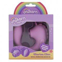 Вибромассажер Unihorn - C Horse - Marina Lilac с функцией пульсации, фиолетовый
