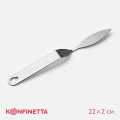 Лопатка-мастихин, 22×2 см, рабочая часть 8×2 см, металл