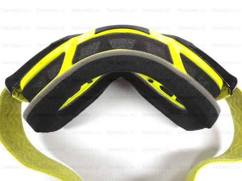 Кроссовые мотоочки NENKI, жёлтые