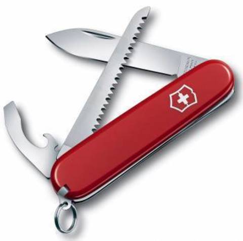 Нож перочинный Victorinox Walker 84мм 9 функций красный (0.2313)