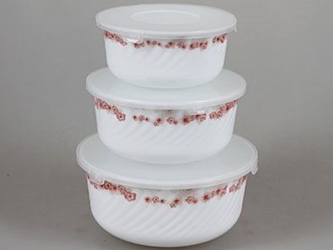 Набор конт. с пластиковой крышкой, (3 шт.) 1217-588