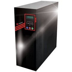 ИБП с двойным преобразованием N-Power Power-Vision Black 10 LT ─ однофазный ИБП 10 кВА online с гальванической развязкой и изолирующим трансформатором