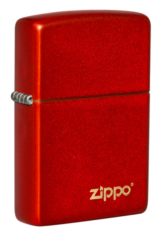 Зажигалка ZIPPO с покрытием Metallic Red, латунь/сталь, красная, матовая, 57x38x13 мм (Classic) Wenger-Victorinox.Ru