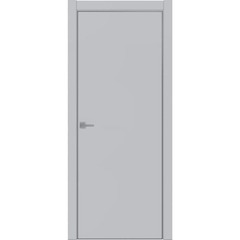 Купить Межкомнатная дверь экошпон Tamburat 4101 манхеттен кромка алюминиевая матовая глухая