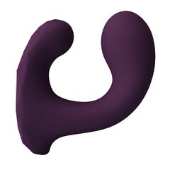 Фиолетовый С-образный вибратор с управлением через приложение Billy - 