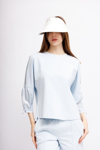 Marc Cain Sports Свитшот из хлопка, модала и эластана