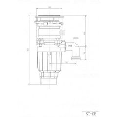 Измельчитель пищевых отходов Bone Crusher BC610