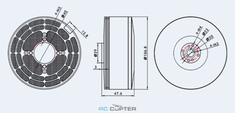 T-Motor U12 II KV60