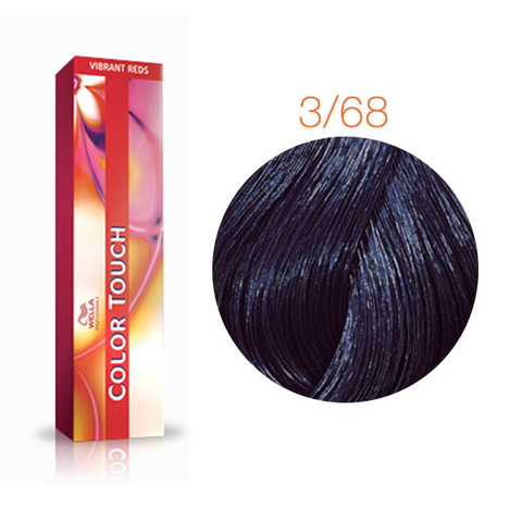 Wella Professional Color Touch Vibrant Reds 3/68 (Пурпурный дождь) - Тонирующая краска для волос
