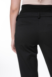 Утепленные брюки для беременных 13134 черный