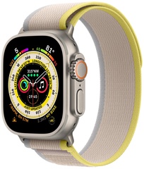 Умные часы Apple Watch Ultra 49 mm Titanium Case Yellow/Beige Trail Loop (S/M)