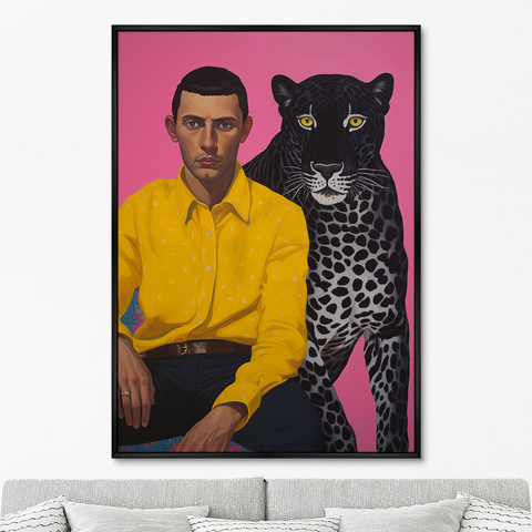 ArtNoMore - Репродукция картины на холсте Leo and Leo, 2024г.