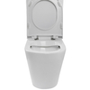BelBagno BB2141CPR/BB902SC Унитаз-компакт безободковый BelBagno SFERA-R BB2141CPR/BB902SC