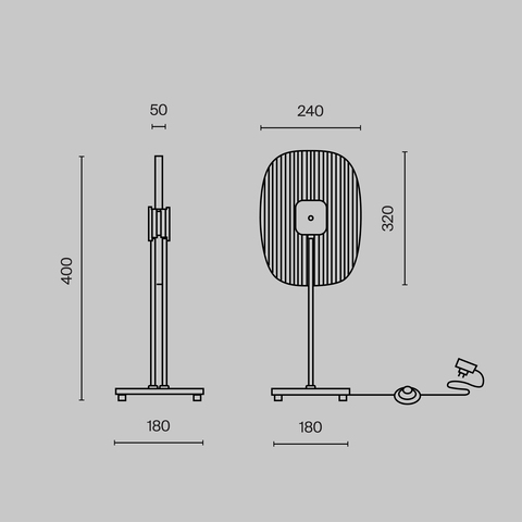 Настольная светодиодная лампа Maytoni Eclipse MOD152TL-L1BK