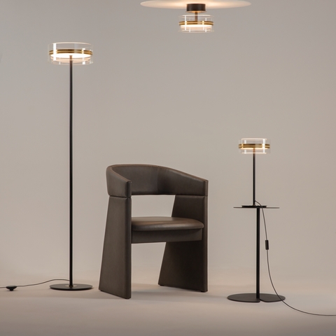 Торшер светодиодный Maytoni Dress code MOD348FL-L24BBS3K