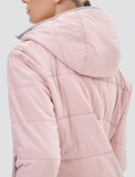 Премиальная куртка для лыж и зимнего бега Nordski Hybrid Warm 2.0 Soft Pink W женская