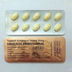 Препарат для усиления потенции Vidalista Professional 20 mg (10 таб.)