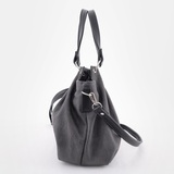 Сумка Саломея 304 македония серый + черный