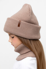 комплект  для девочки  КВ 22016/ш/бархатный беж