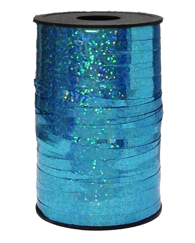 Лента голография (0,5см*250м) Голубой