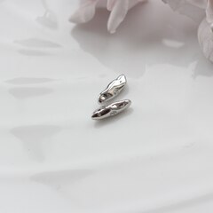 Бусина спейсер, 14*4 мм, родий, П179