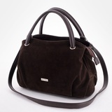 Сумка Саломея 278 эко-замша кофе