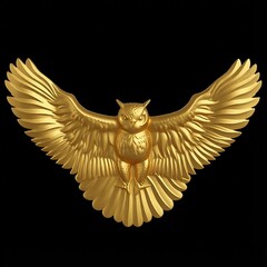 Силиконовый молд № 369 Сова в полете