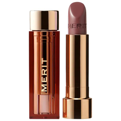 Merit Signature Lip Lightweight Lipstick - Bespoke - pink brown