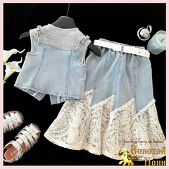 Костюм 3ка девочке (2-9) 260427-G9106