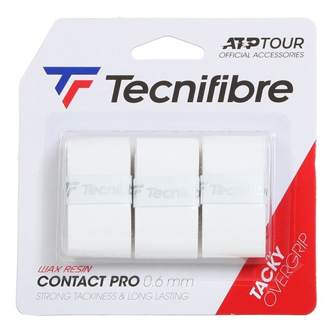 Намотка для ракетки Tecnifibre Contact PRO WHITE 0,6мм (3шт)