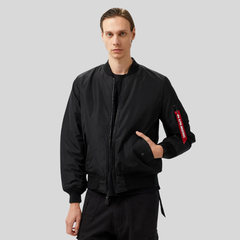 Бомбер Alpha Industries MA-1 Reversible Onion Quilted Black (Черный)
