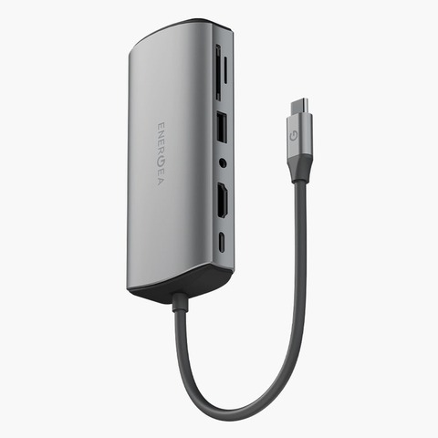 Адаптер Energea AluHub Max (11in1), Темно-серый | Gunmetal