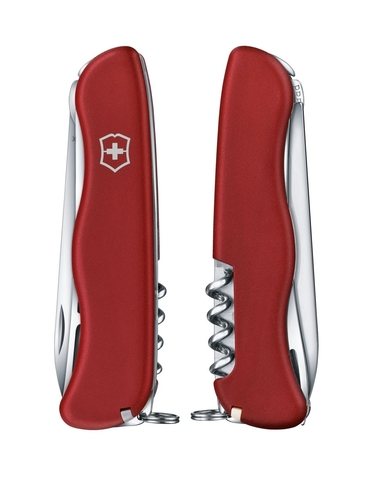 Нож складной Victorinox Cheese Master, 111 mm, 8 функций, Red (0.8313.W)