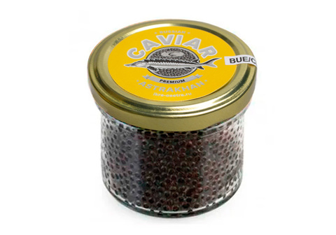 Икра черная осетровая премиум Caspica, 80г