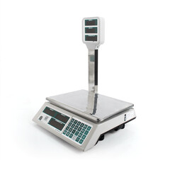 Торговые весы Штрих М7Т 30-5,10 А (со стойкой) версия 3.2  LCD, LED
