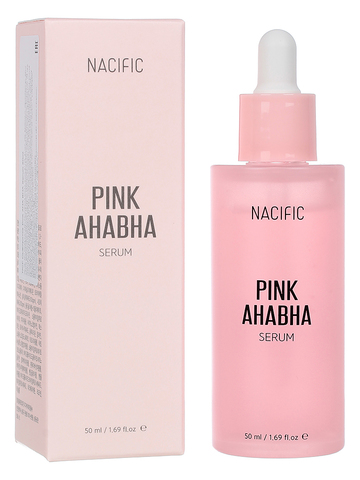 Сыворотка для лица с AHA BHA кислотами Pink AHA BHA Serum NACIFIC