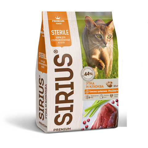 Сухой корм Sirius 