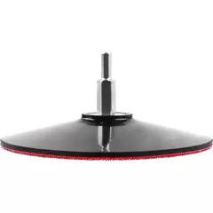 STAYER d 125 мм, резиновая, опорная тарелка на липучке для дрели (35740-125)