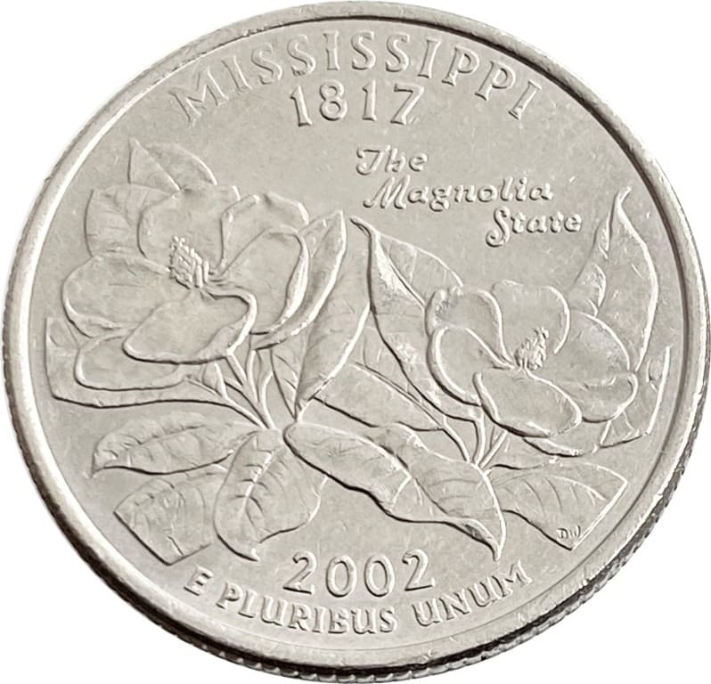 1 доллар 25 центов в рублях. 2002 Миссисипи 25 центов. США 1 цент 2002 p. Американская монета квотер 1999 перевёртыш?. 20 Центов долларов.