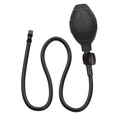 Расширяющаяся анальная пробка со съемным шлангом Medium Silicone Inflatable Plug - 10,75 см. - 
