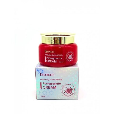 Deoproce Pomegranate Крем для глаз антивозрастной Deoproce Whitening And Anti - Wrinkle Pomegranate Cream 100 мл