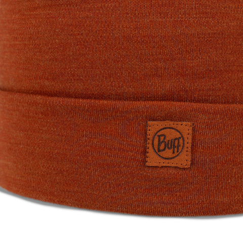 Картинка шапка-бини Buff Hat Wool Heavyweight Solid Cinnamon - 4