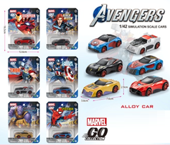 Машинка ХВ Мстители, 6 видов, цена за шт.